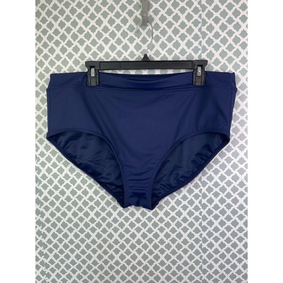 Lands'End bikini bottom size 18 Blue color - Picture 1 of 3
